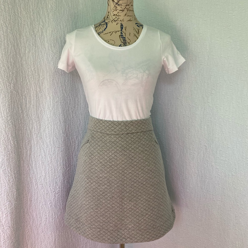 Marine Layer NEW Quilted A-Line  Skirt
